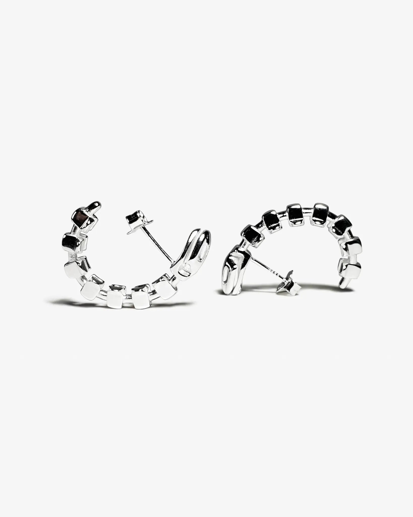 Cobra skeleton earrings